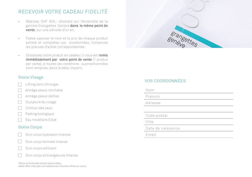 Cartes de fidélité pharmacies